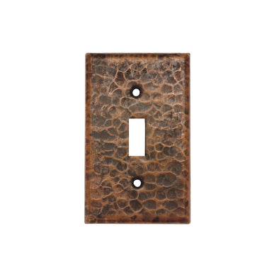 Premier Copper Products Copper Switchplate Single Toggle Switch Cover - Quantity 4-DirectSinks