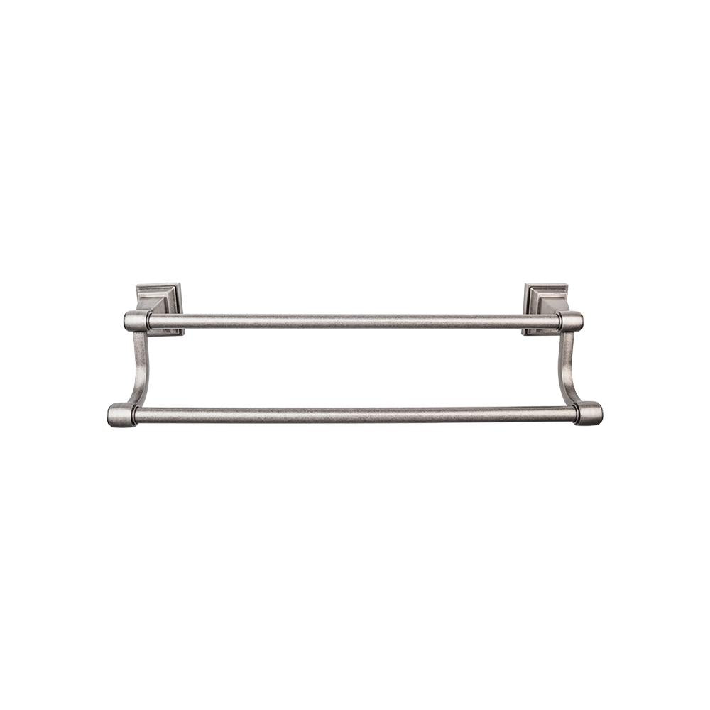Top Knobs Stratton Double Bath Towel Bar-DirectSinks