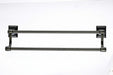 Topknobs STK7AP 18" Double Towel Bar in Antique Pewter-DirectSinks