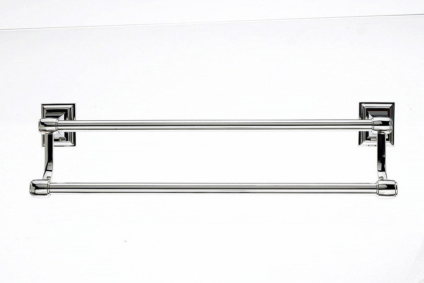 Topknobs STK7PN 18" Double Towel Bar in Polished Nickel-DirectSinks