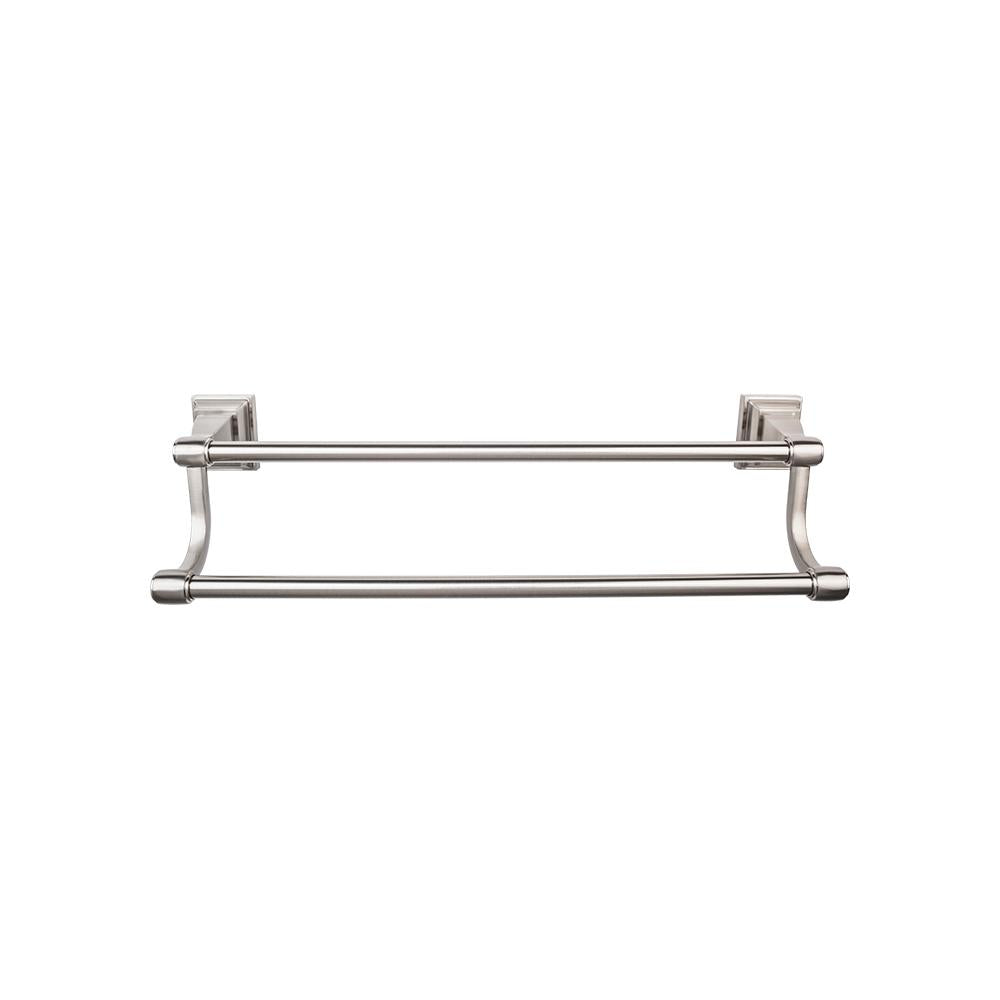 Top Knobs Stratton Double Bath Towel Bar-DirectSinks