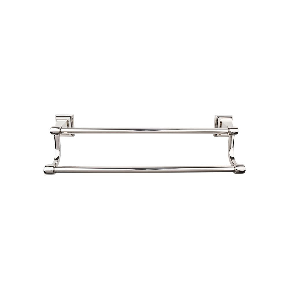 Top Knobs Stratton Double Bath Towel Bar-DirectSinks