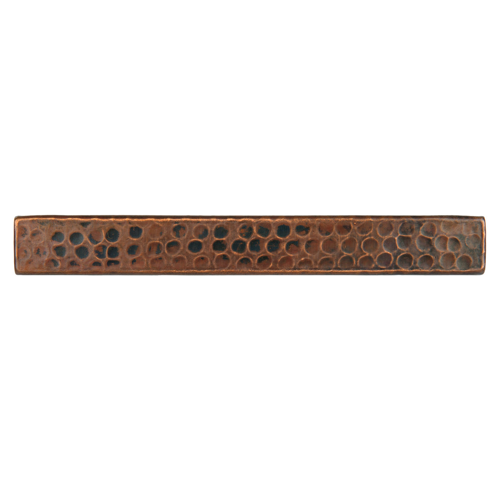 Premier Copper Products 1" x 8" Hammered Copper Tile