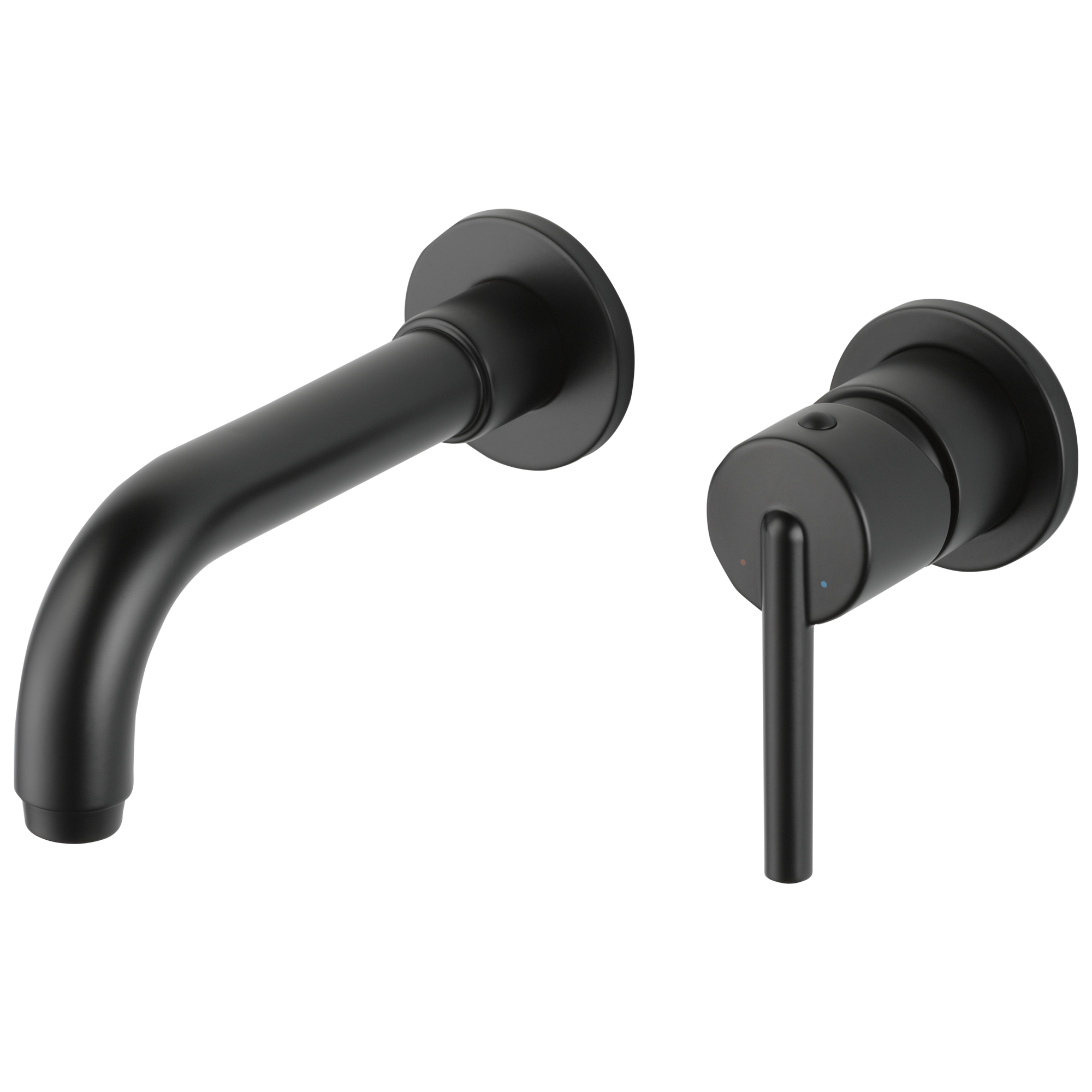 Delta Trinsic Single Handle Wall Mount Bathroom Faucet-DirectSinks