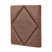 Premier Copper Products 4" x 4" Hammered Copper Tile with Diamond Design-DirectSinks