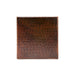Premier Copper Products 6" x 6" Hammered Copper Tile-DirectSinks