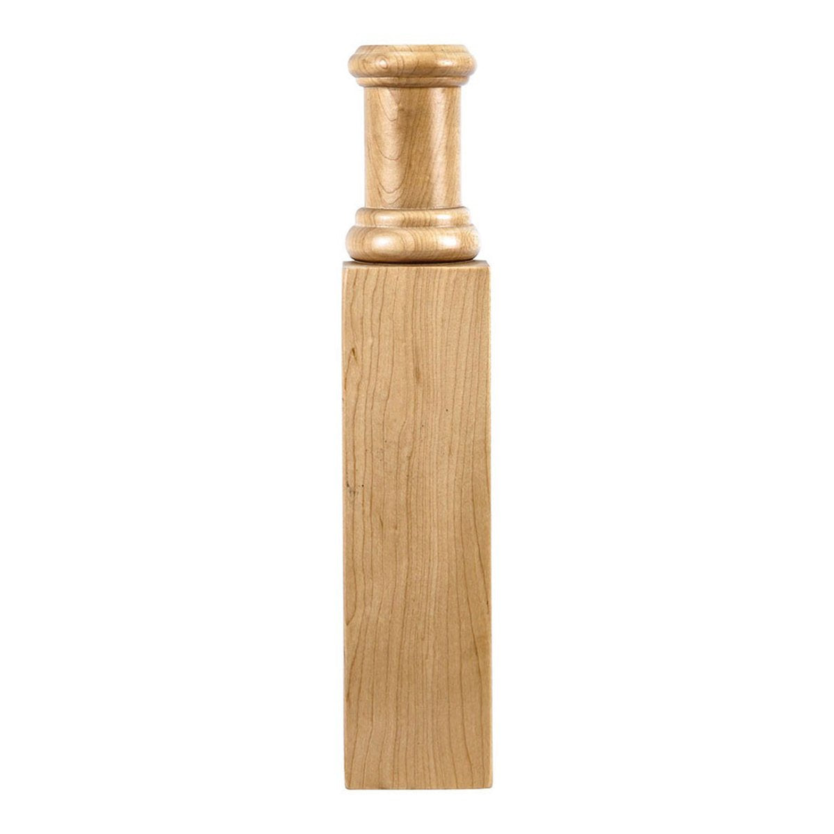 Hardware Resources 2-1/4" x 1-1/8" x 11-1/4" Rubberwood Traditional Transition Block-DirectSinks