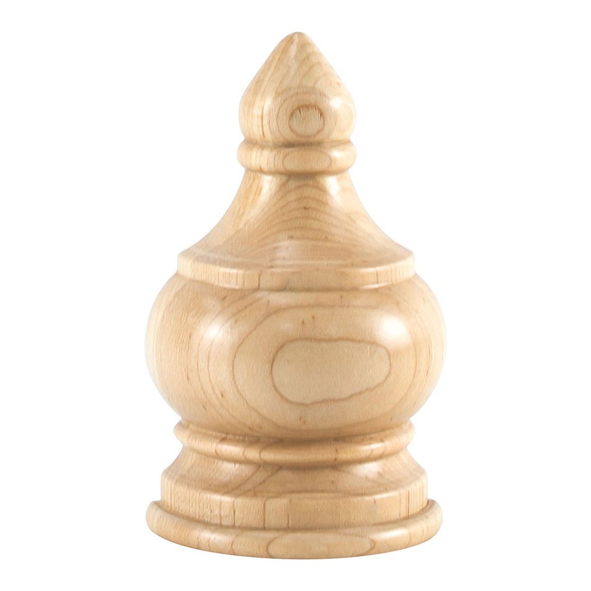 Hardware Resources Alder Traditional Transition Finial Moulding-DirectSinks