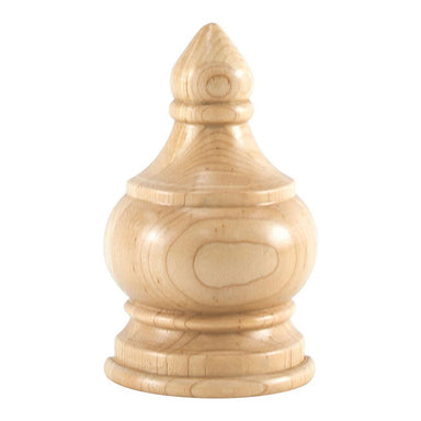 Hardware Resources Oak Traditional Transition Finial Moulding-DirectSinks