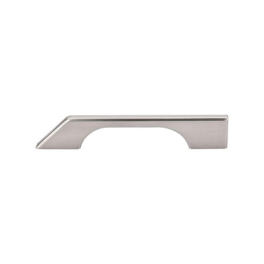 Top Knobs Tapered Bar Pull in Brushed Satin Nickel-DirectSinks