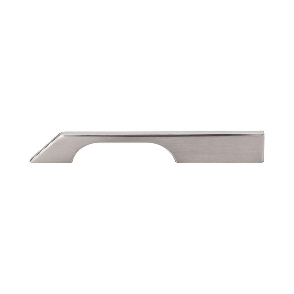 Top Knobs Tapered Bar Pull in Brushed Satin Nickel-DirectSinks