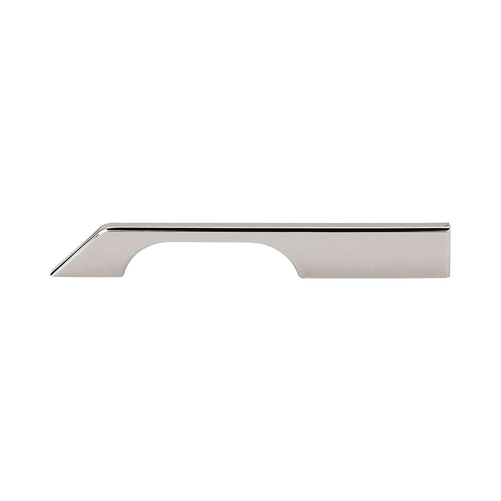 Top Knobs Tapered Bar Pull in Brushed Satin Nickel-DirectSinks