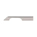 Top Knobs Tapered Bar Pull in Brushed Satin Nickel-DirectSinks