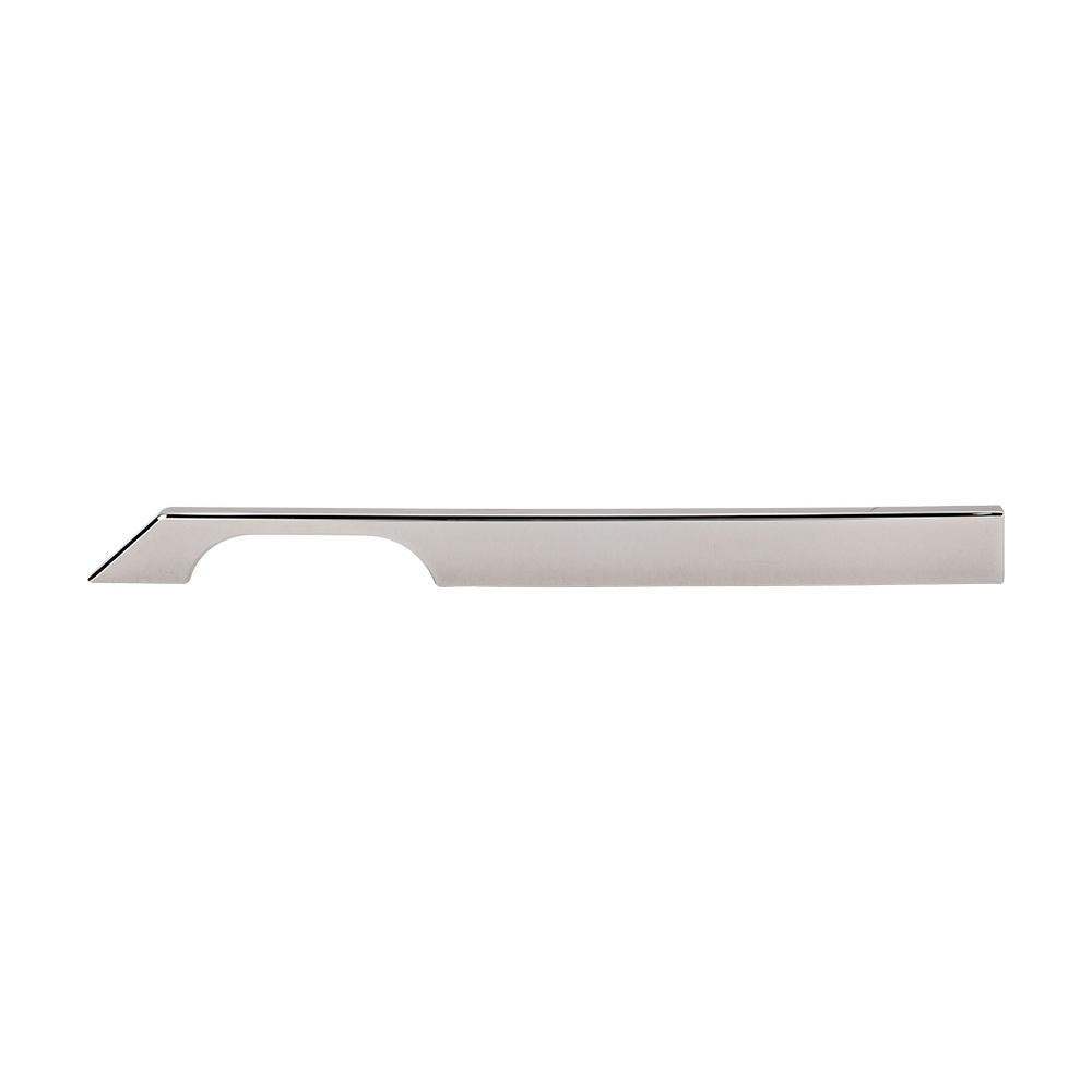 Top Knobs Tapered Bar Pull in Brushed Satin Nickel-DirectSinks