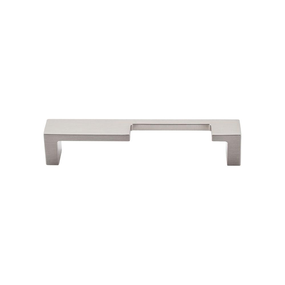Top Knobs Modern Metro Notch Pull B in Aluminum-DirectSinks