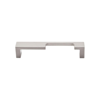 Top Knobs Modern Metro Notch Pull B in Aluminum-DirectSinks