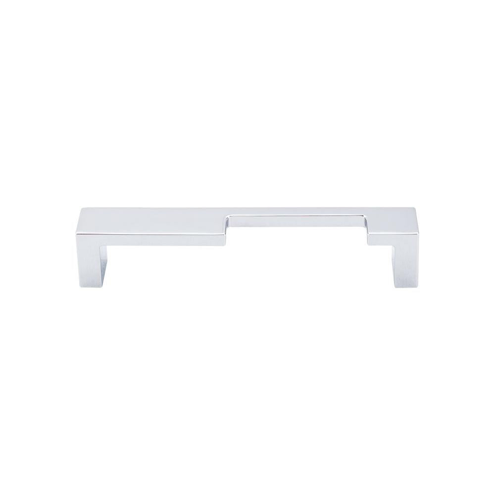 Top Knobs Modern Metro Notch Pull B in Aluminum-DirectSinks