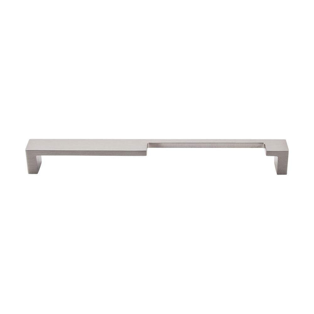 Top Knobs Modern Metro Notch Pull B in Aluminum-DirectSinks