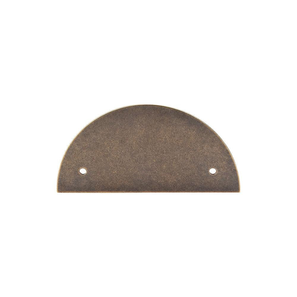 Top Knobs Half Circle Back Plate-DirectSinks
