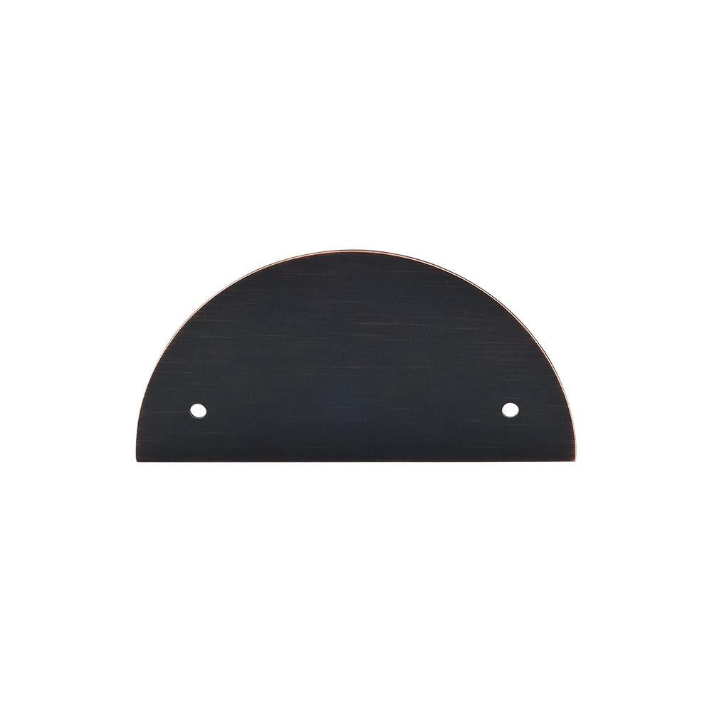 Top Knobs Half Circle Back Plate-DirectSinks
