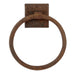 Premier Copper Products 10" Hand Hammered Copper Full Size Bath Towel Ring-DirectSinks