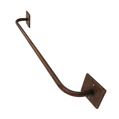 Premier Copper Products 24" Hand Hammered Copper Towel Bar-DirectSinks
