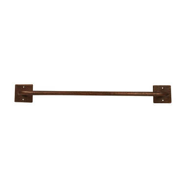 Premier Copper Products 24" Hand Hammered Copper Towel Bar-DirectSinks