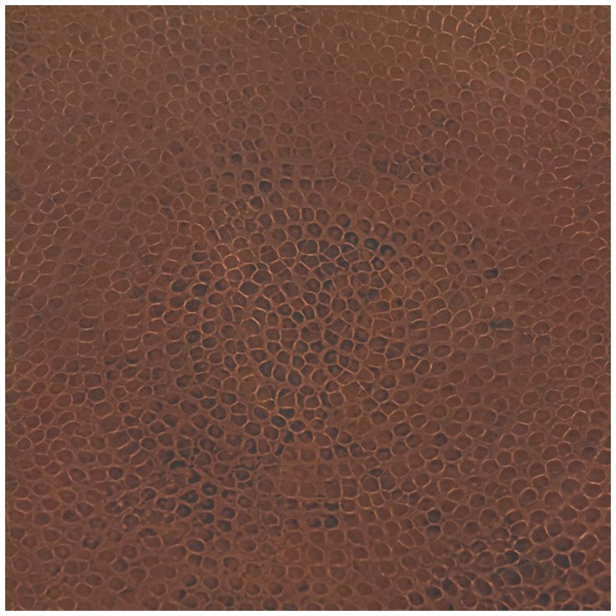 Premier Copper Products Round Hammered Copper Table Top