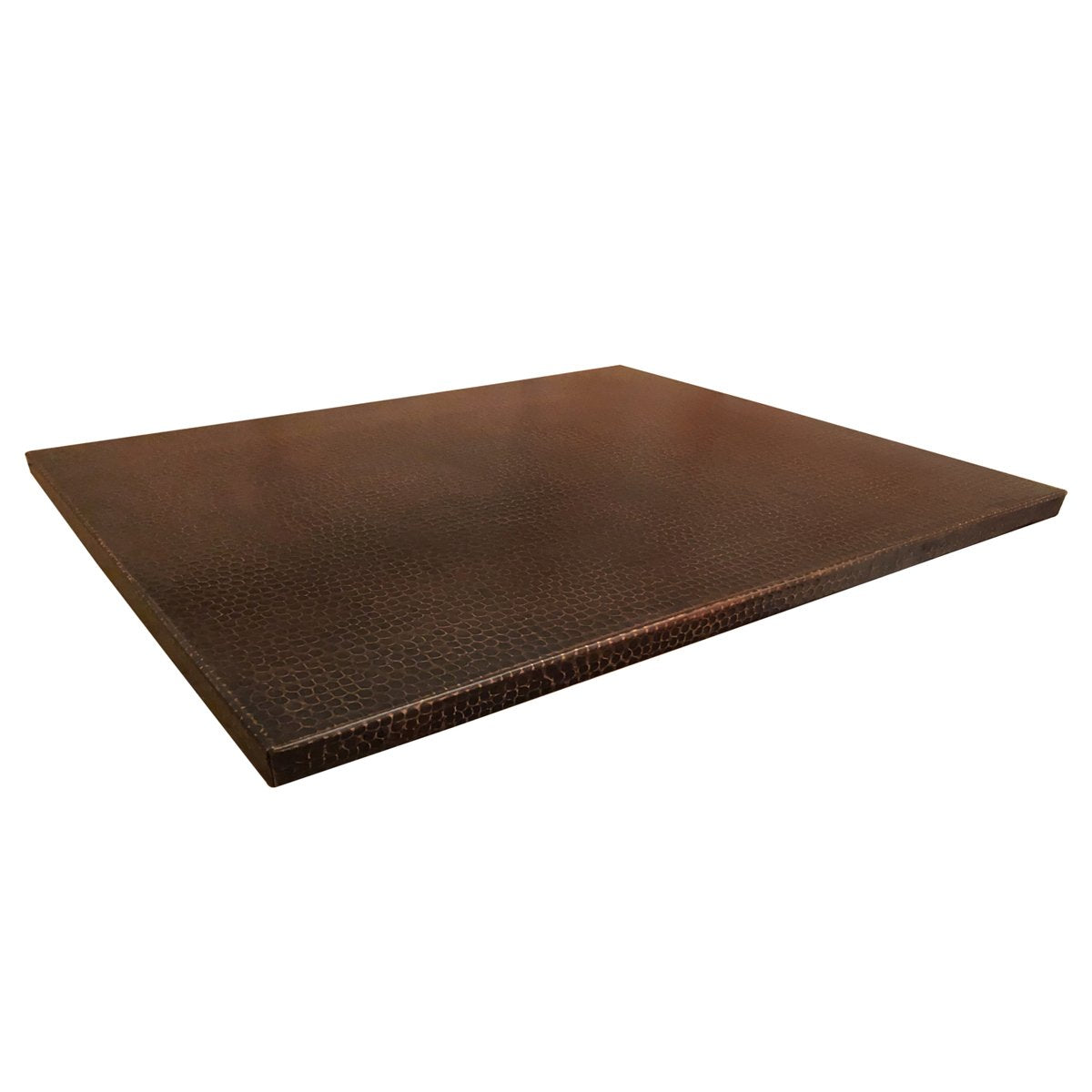 Premier Copper Products 30" x 24" Rectangle Hammered Copper Table Top