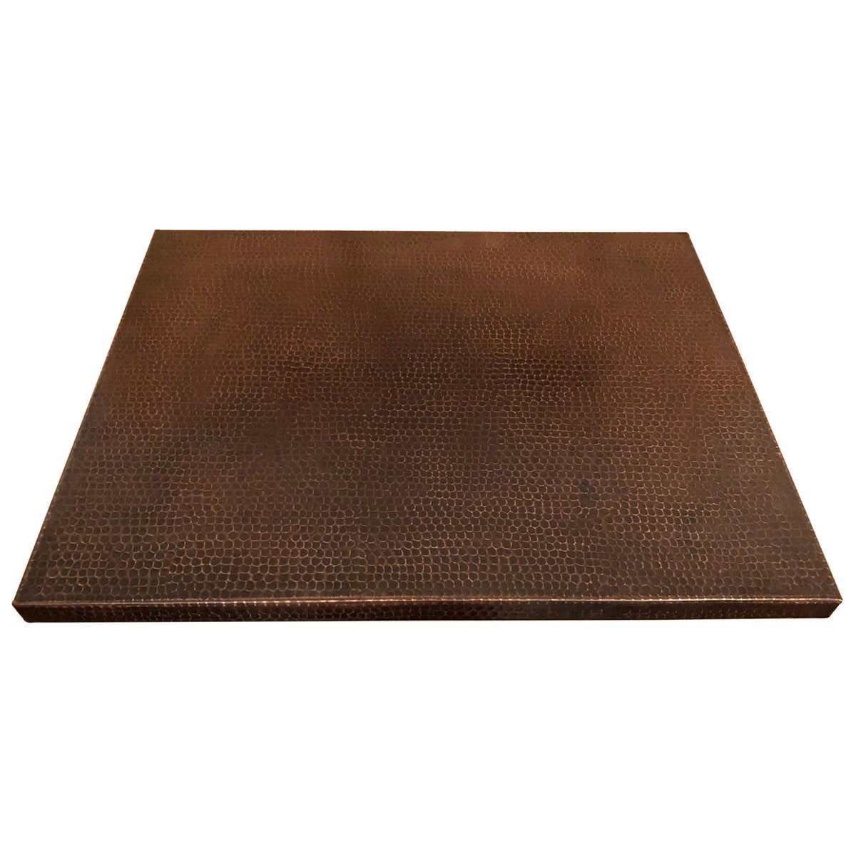 Premier Copper Products 30" x 24" Rectangle Hammered Copper Table Top