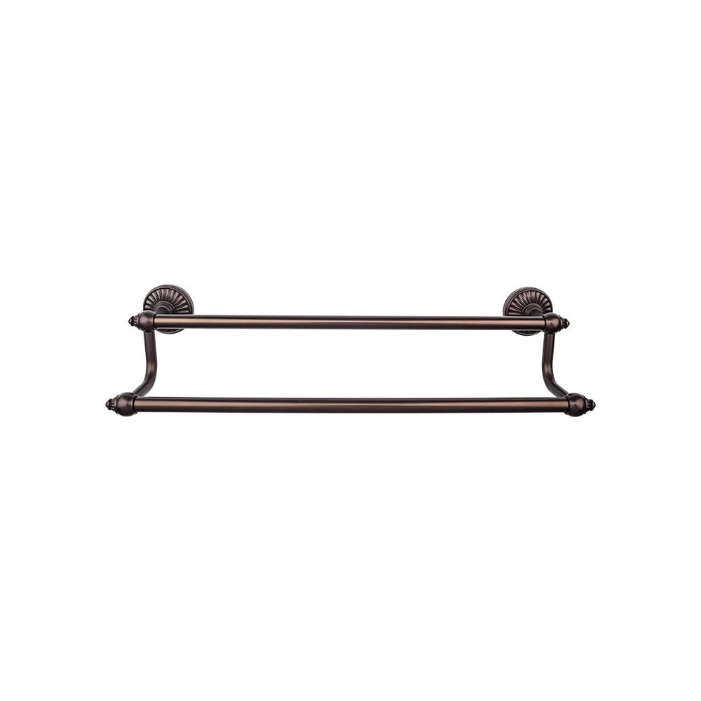 Top Knobs Tuscany Double Bath Towel Bar-DirectSinks
