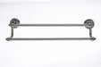 Topknobs TUSC7BSN 18" Double Towel Bar in Brushed Satin Nickel-DirectSinks