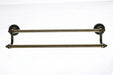 Topknobs TUSC7GBZ 18" Double Towel Bar in German Bronze-DirectSinks