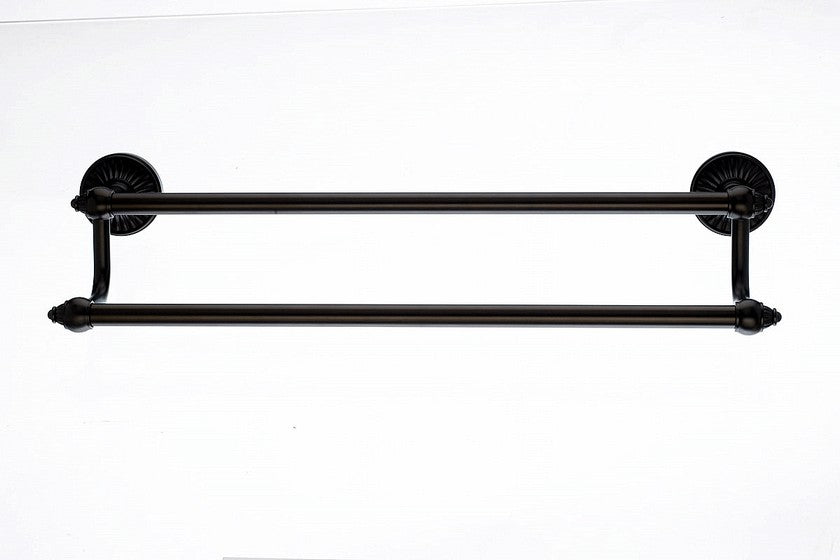 Topknobs TUSC7ORB 18" Double Towel Bar in Oil Rubbed Bronze-DirectSinks