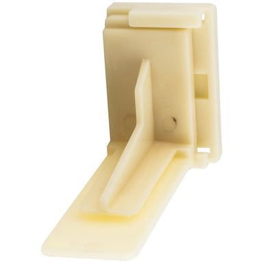 Hardware Resources Adjustable Plastic Rear Bracket for Undermount Drawer Slides with 8 mm Dowels-DirectSinks