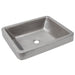 Premier Copper Products 19" Rectangle Skirted Vessel Hammered Copper Sink in Nickel-DirectSinks