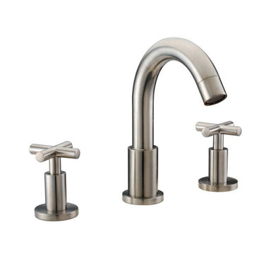 Dawn AB031513 3-Hole Widespread Lavatory Faucet with Cross Handles-Bathroom Faucets Fast Shipping at DirectSinks.