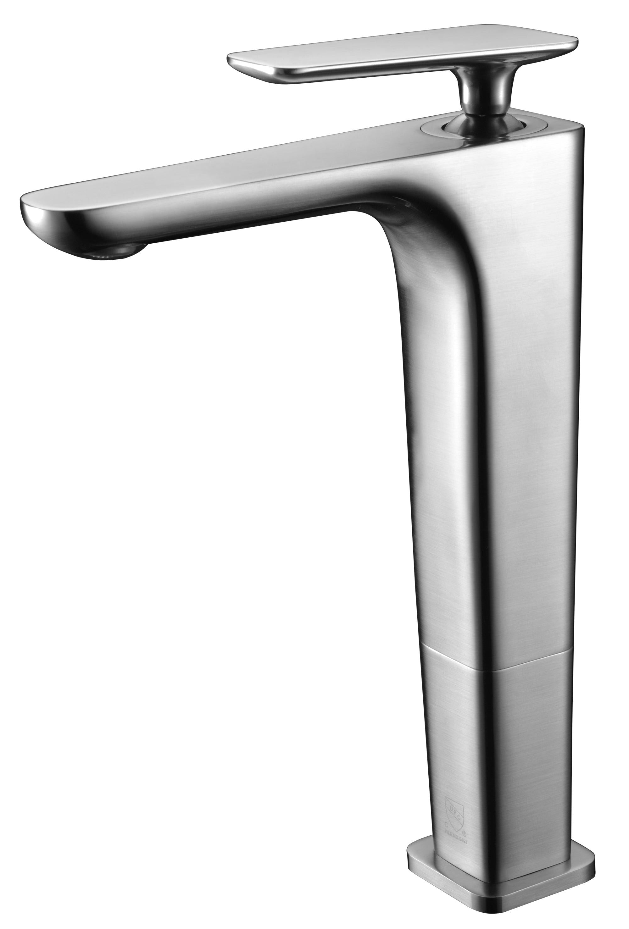 ALFI brand AB1778 Tall Single Hole Modern Bathroom Faucet-Bathroom Faucets-DirectSinks