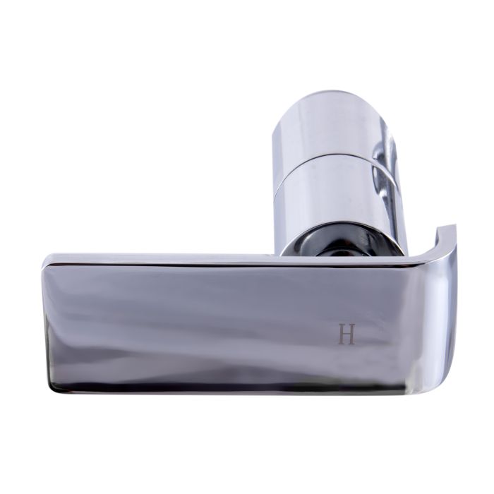 ALFI brand AB1796-PC Polished Chrome Widespread Wall Mounted Modern Waterfall Bathroom Faucet