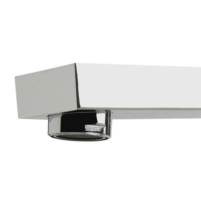 ALFI brand AB2322 Deck Mounted Tub Filler and Square Hand Held Shower Head