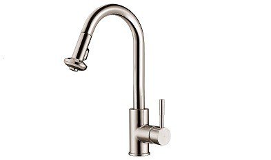 Dawn Single-Lever Pull-down Spray Kitchen Faucet-Kitchen Faucets Fast Shipping at DirectSinks.