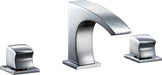 Dawn AB771584 3-Hole Widespread Lavatory Faucet with Square Handles-Bathroom Faucets Fast Shipping at DirectSinks.