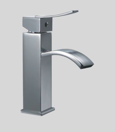 Dawn AB781258 Single Lever Square Lavatory Faucet with Sheetflow Spout-Bathroom Faucets Fast Shipping at DirectSinks.