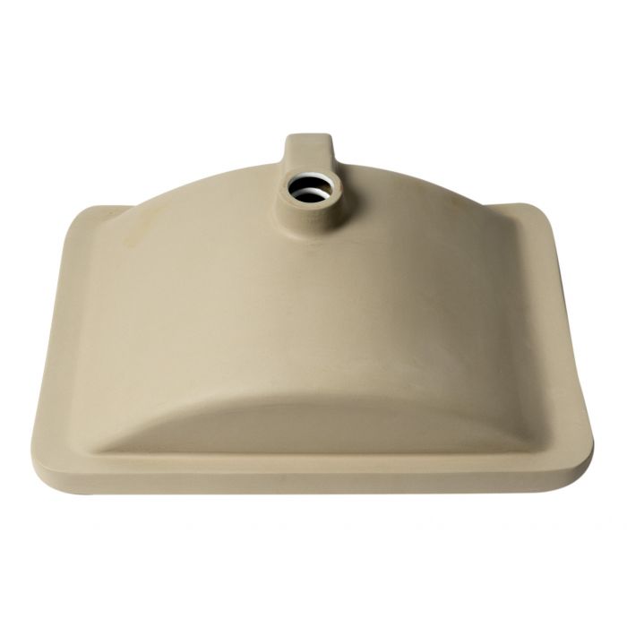ALFI ABC603 White 24" Rectangular Undermount Ceramic Sink