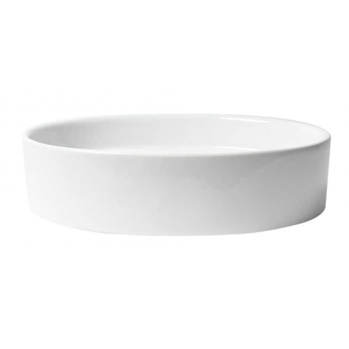 ALFI ABC911 White 22" Oval Above Mount Ceramic Sink