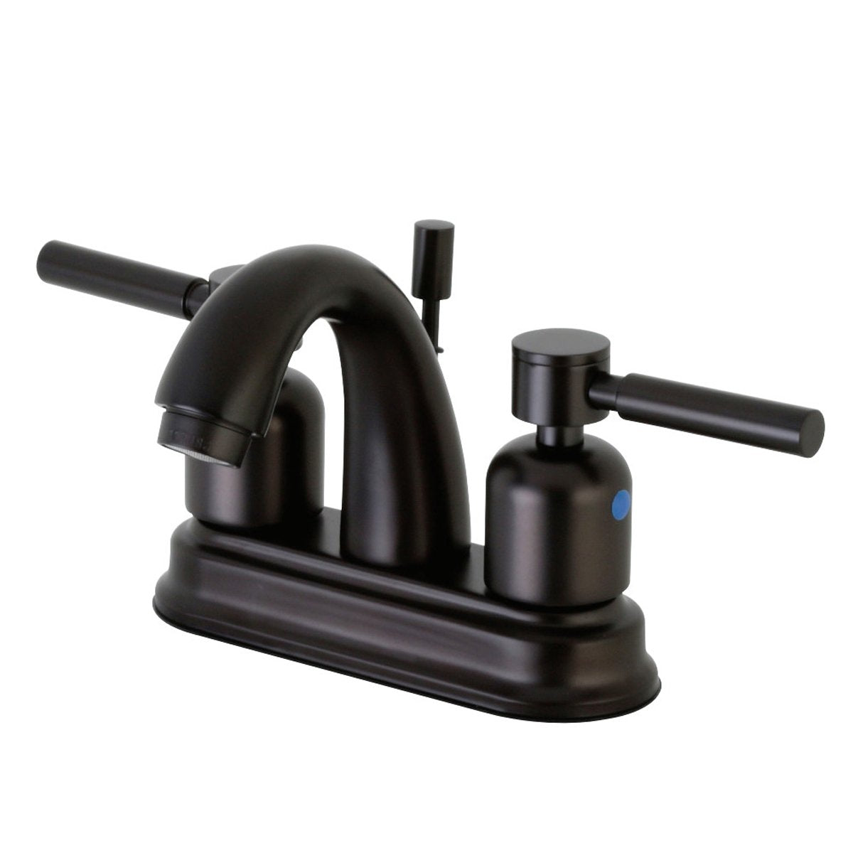 Kingston Brass Concord 4-Inch Centerset Deck Mount Bathroom Faucet