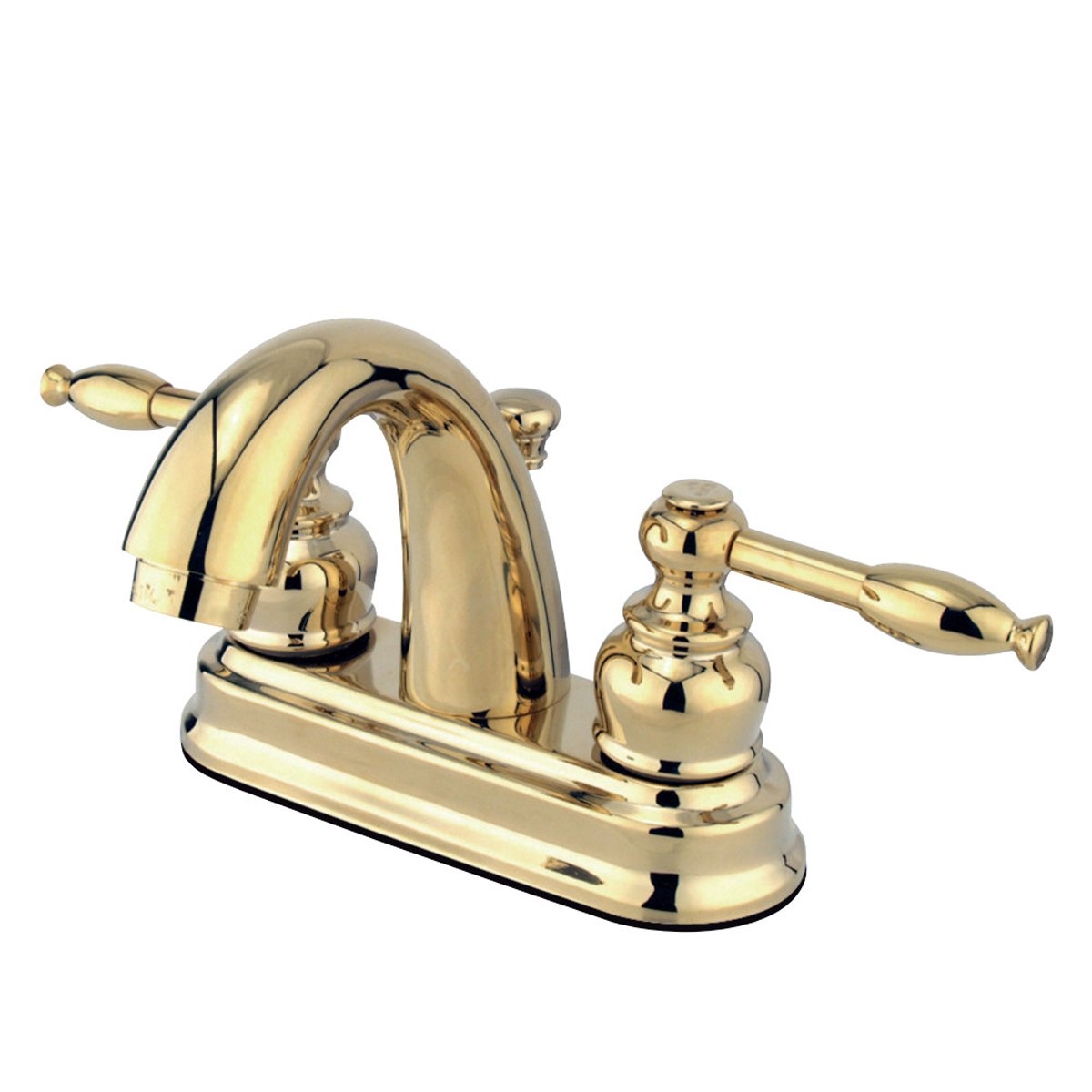 Kingston Brass Knight 4-Inch Centerset Deck Mount Bathroom Faucet