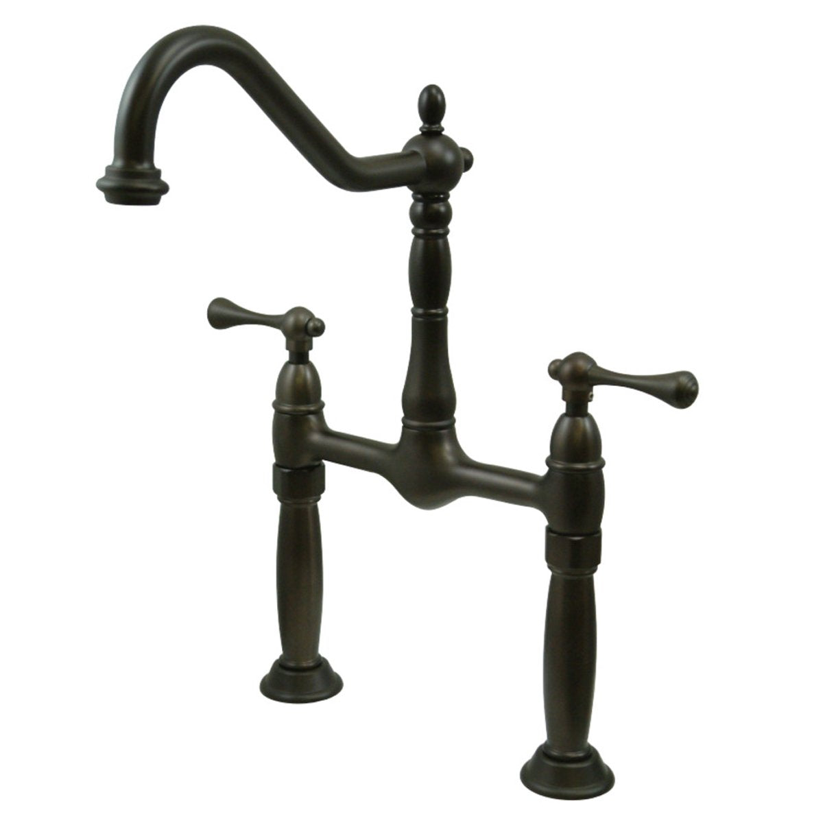 Kingston Brass Victorian Two-Hole Vessel Sink Faucet
