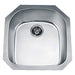 21" Undermount 18 Gauge Single Bowl Stainless Steel Kitchen Sink-Kitchen Sinks Fast Shipping at DirectSinks.