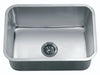 Dawn ASU2316 Single Bowl 25" Undermount Stainless Steel Kitchen Sink-Kitchen Sinks Fast Shipping at DirectSinks.